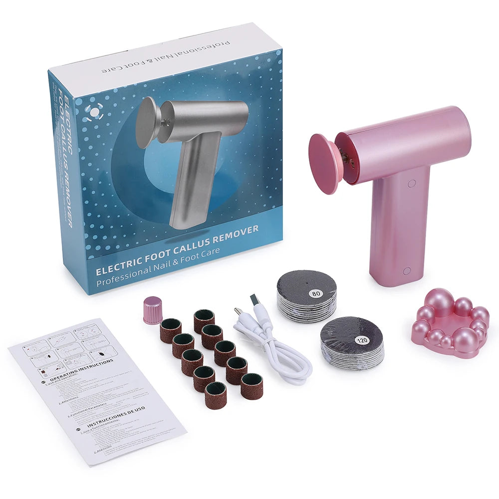Afdeal Electric Foot Callus Remover Electric Pedicure Tool