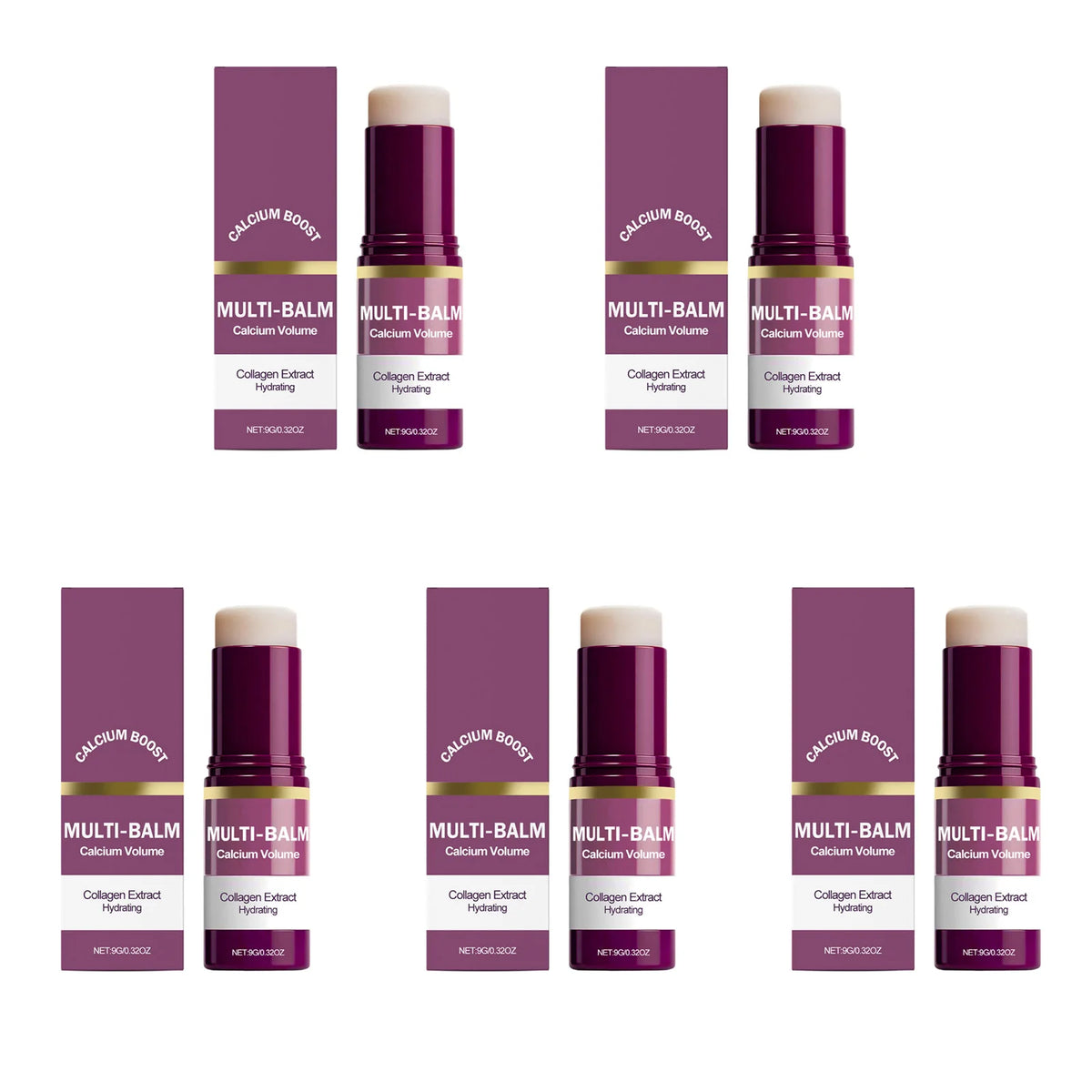 Hoygi Calcium Firming Balm Stick for Face Neck and Eyes