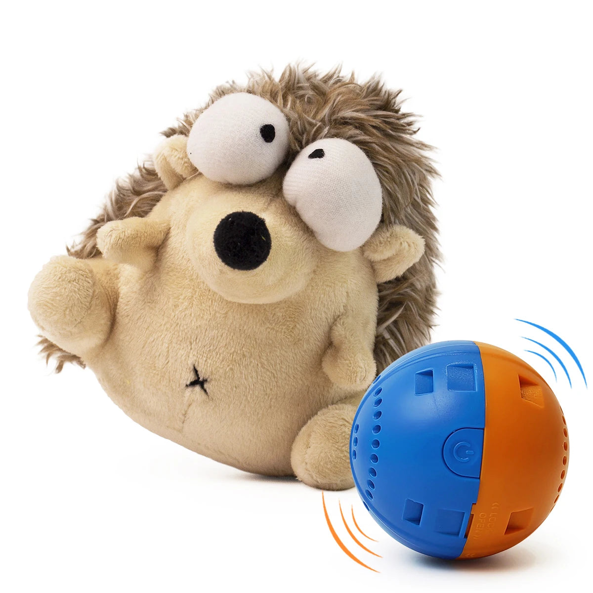 Ipawspace Interactive Plush Dog Toy Dancing Ball Chew Toy