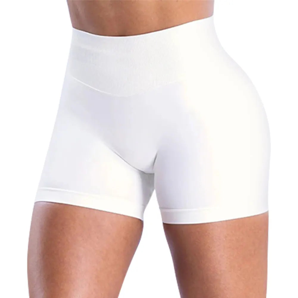 Women Biker Shorts High Waisted Workout Gym Shorts Butt Lifting Tights Fitness Running Shorts for Yoga Athletic