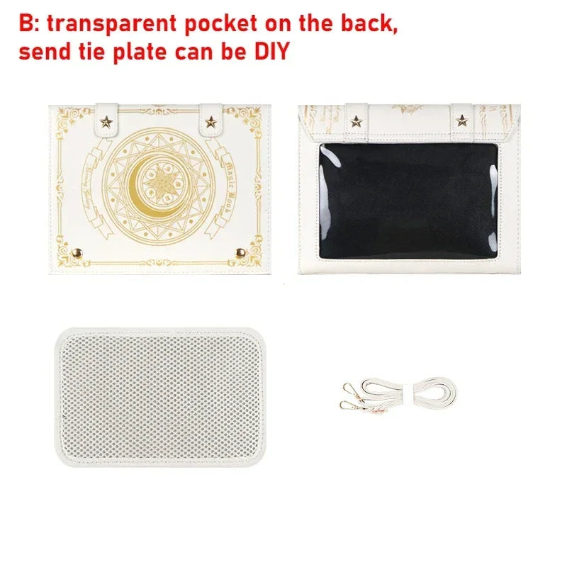 Y2K Gothic Square Black Shoulder Bag Harajuku Vintage Aesthetic Purses Luxury Designer Handbags Messenger Tote Bags Women