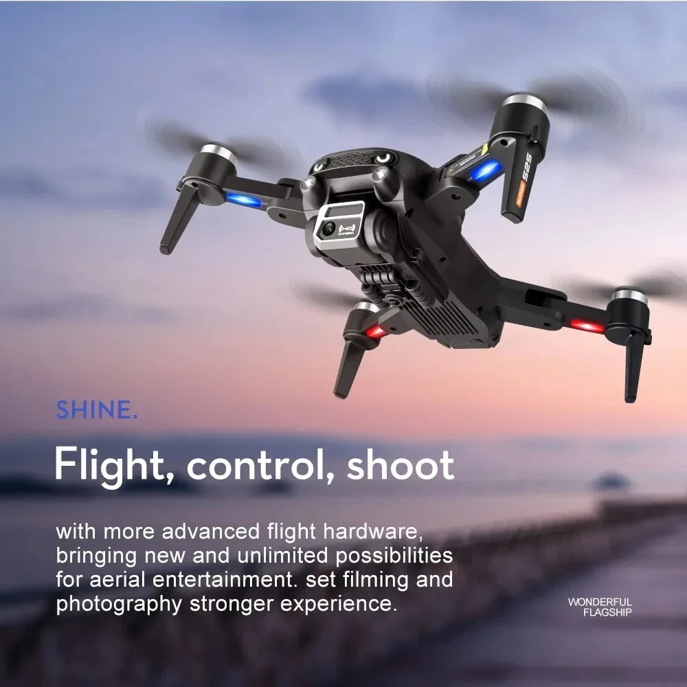 Vesmatity Mini Drone With 4K Camera Obstacle Avoidance Foldable Quadcopter