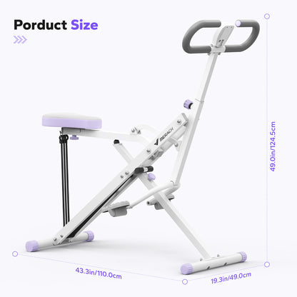 MERACH R07 Squat Machine 2 In 1 Squat Rowing Equipment