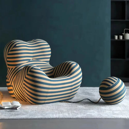 Living Room lazy sofa Lounge Single Chaise Balcony Bean Bag Recliner Lounges Balcony  Recliner Armchair Comfortable Chair