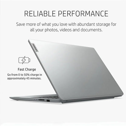 Lenovo Ideapad 1i 15.6" Business Laptop, Intel Celeron N4500, Up to 20GB RAM, 128GB eMMC+1TB PCIe SSD, WiFi 6, 1-Year Office 365