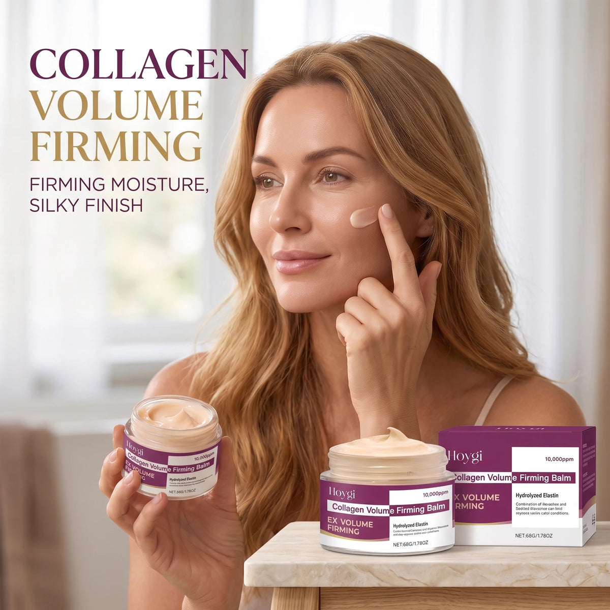 Hoygi Calcium Collagen Firming Face Cream for Deep Hydration