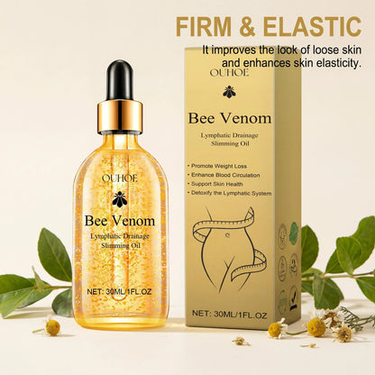 OUHOE Bee Venom Slimming Oil For Lymphatic Drainage And Firming