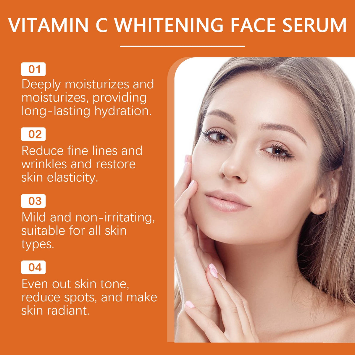Vitamin C Facial Essence Serum For Dark Spot Brightening