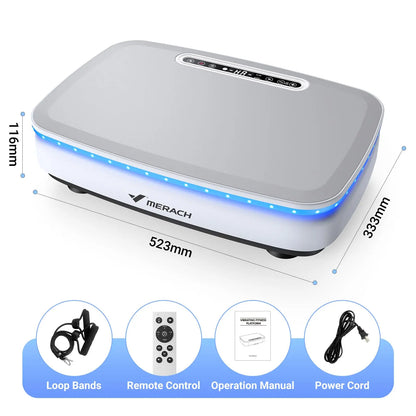 MERACH Vibration Plate Exercise Machine For Whole Body Workout