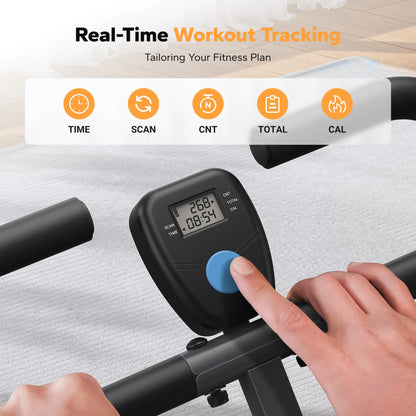 MERACH R07 Squat Machine 2 In 1 Squat Rowing Equipment