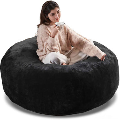 Bean Bag Chair with Filling Included Big Bean Bags Couch for Adults, Giant Beanbag Lazy Sofa for Living Room Bedroom and Dorm