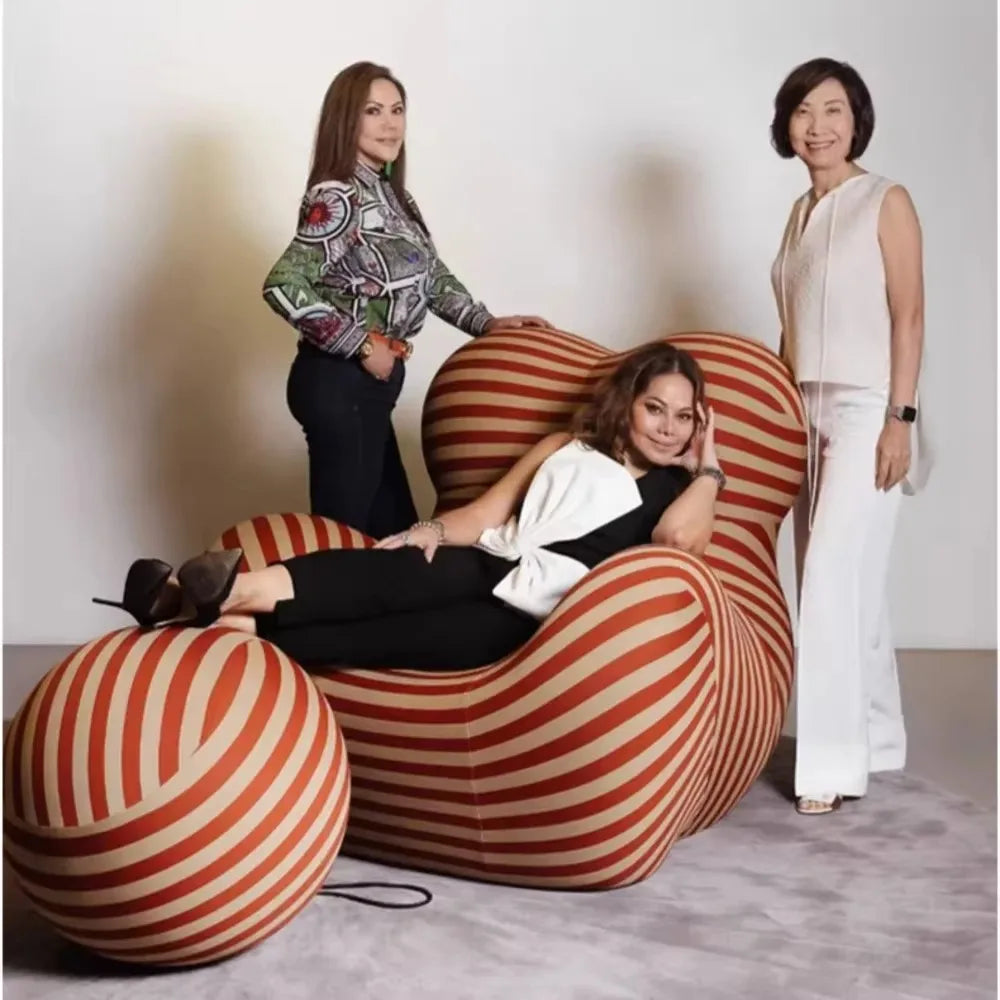 Living Room lazy sofa Lounge Single Chaise Balcony Bean Bag Recliner Lounges Balcony  Recliner Armchair Comfortable Chair