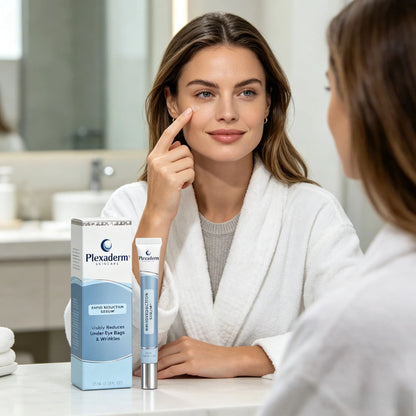 Plexaderm Rapid Reduction Eye Serum For Under Eye Bags