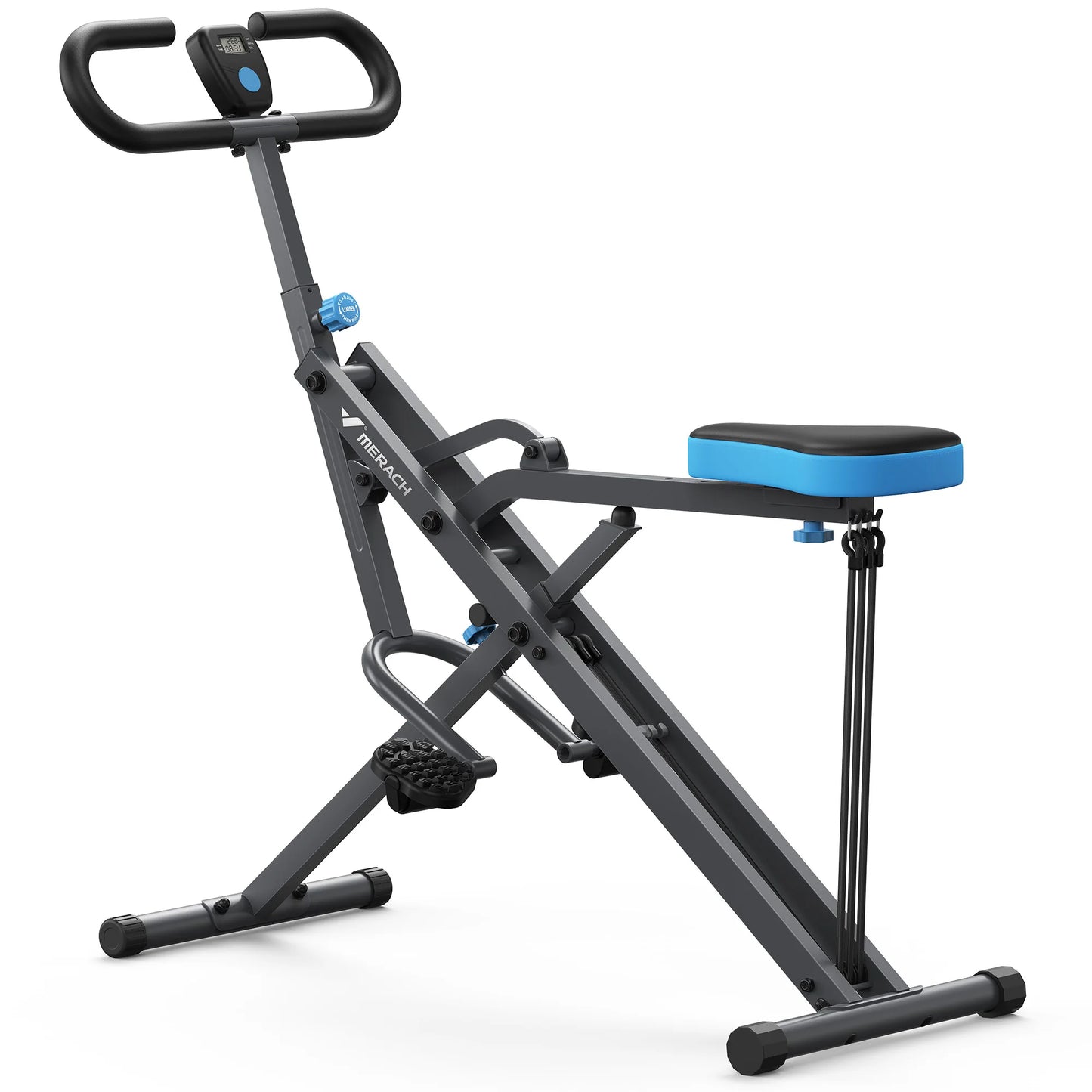 MERACH R07 Squat Machine 2 In 1 Squat Rowing Equipment