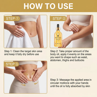 OUHOE Bee Venom Slimming Oil For Lymphatic Drainage And Firming
