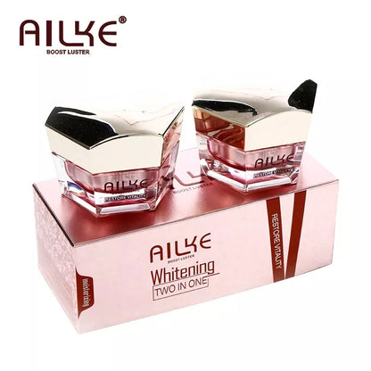 AILKE Lightening Anti-Wrinkle Face Cream, With Collagen, Hyaluronic Acid, Whitening Skin Care Women Facial Moisturizer Set