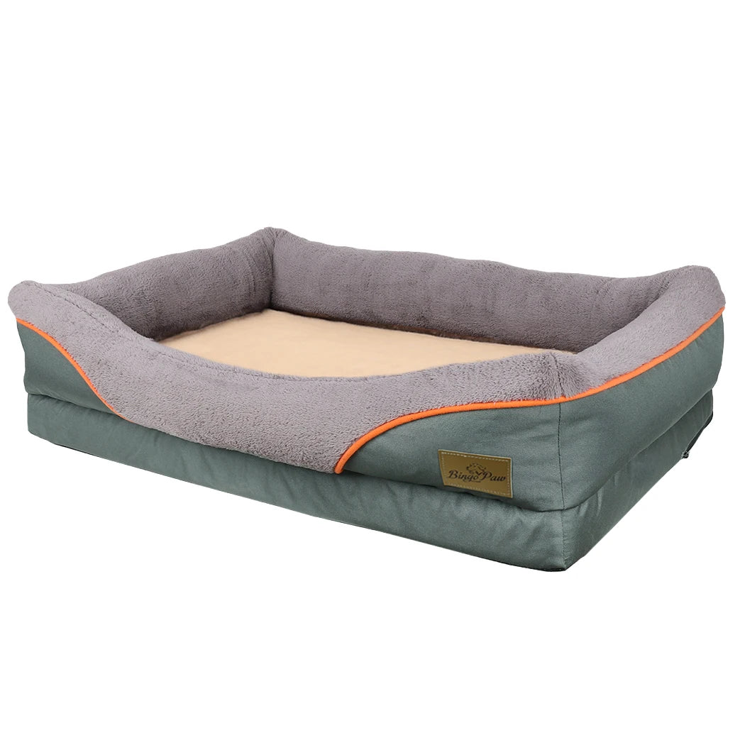 BINGOPAWCN Heavy Duty Orthopedic Pet Bed Waterproof Cushion