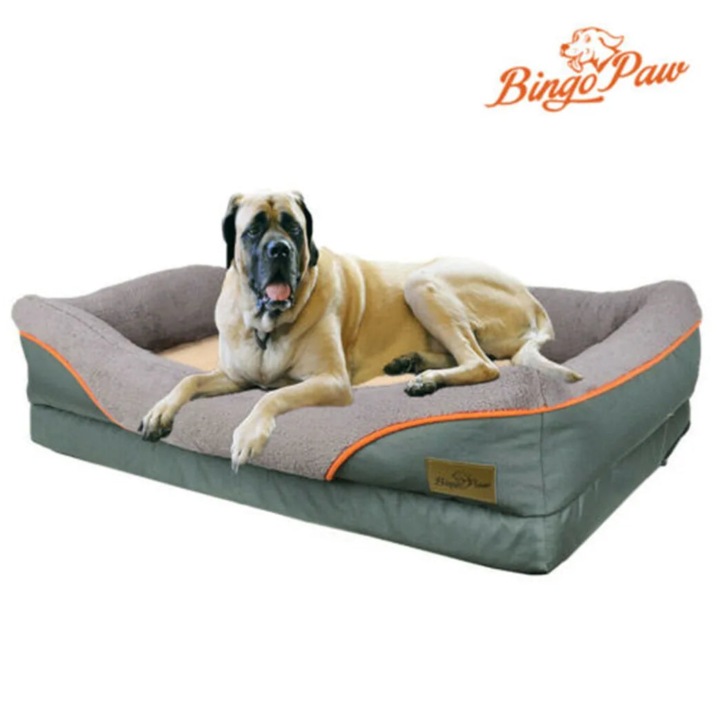 Bingopaw Heavy Duty Orthopedic Pet Bed Waterproof Cushion