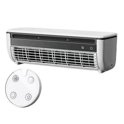 Wall-Mounted Air Cooling Fan 3 Speeds Desk Fan Rechargeable Electric Fan for Home Kitchen Bedroom Office