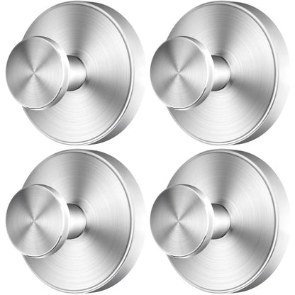 2025 Upgraded Drill-Free Suction Cup Hooks, Stainless Steel Suction Cup Hooks for Shower, Mirror, Wall, Bathroom, Glass, Hanging