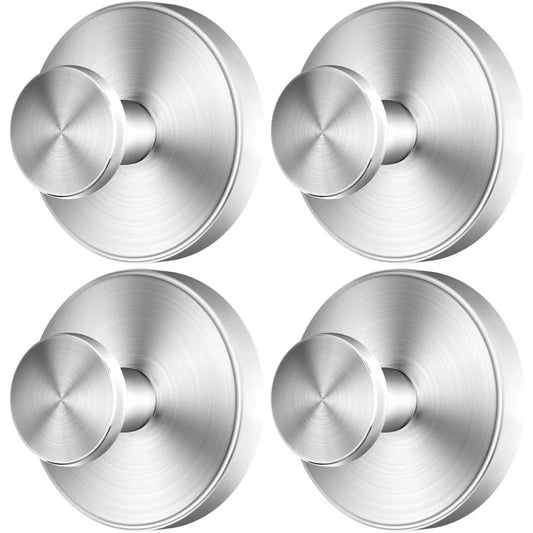 2025 Upgraded Drill-Free Suction Cup Hooks, Stainless Steel Suction Cup Hooks for Shower, Mirror, Wall, Bathroom, Glass, Hanging