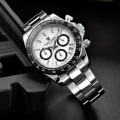 PAGANI DESIGN PD1644 Luxury Mens Quartz Chronograph Sport Watch