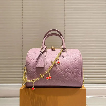 PINK P9 Boston Soft tote bag leather shoulder bags pillow luxury handbag women speedytotes louisly vouittonly vouitonly lvsly lv