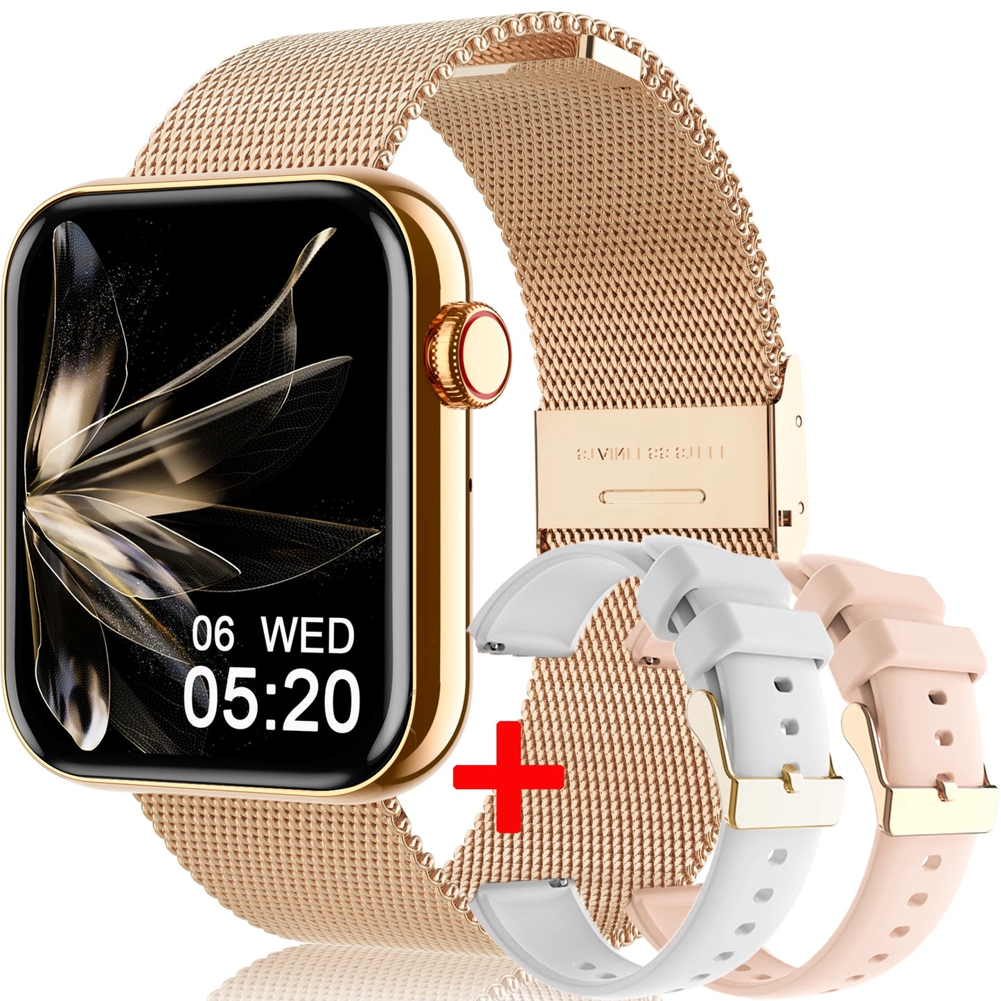 Smart Fitness Watch for Men Women Calls Android iPhone