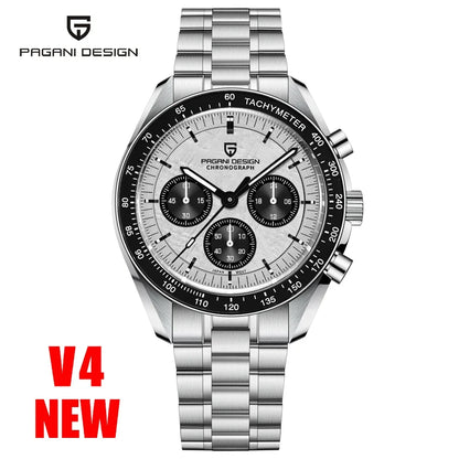 PAGANI DESIGN AK Project Mars Men's Watches Top Luxury Quartz Watch For Men AR Sapphire Speed Sport Chronograph Automatic Date