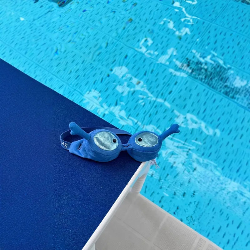 Summer Series Plush Surfboard Doll With Coral Goggles For Cats