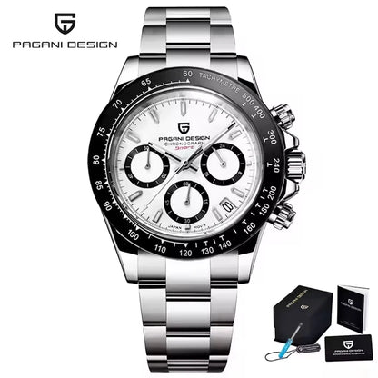 PAGANI DESIGN PD1644 Luxury Mens Quartz Chronograph Sport Watch
