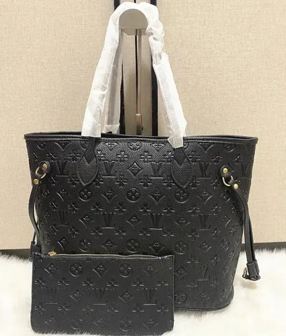 Designer Bag Embossed Flower Large Capacity Totes Fashion Sac Femme Leather Women Shoulder Bags Messenger Luxurys Handbag Ladys