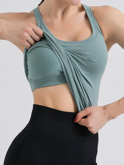 Women Yoga Tank Top Quick Dry Fitness Shirt For Running