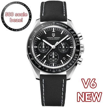 2026 New PAGANI DESIGN Tribute to CK2998 Moon Watch Retro Luxury Quartz Watches For Men Stainless Steel Sport Chronograph Man