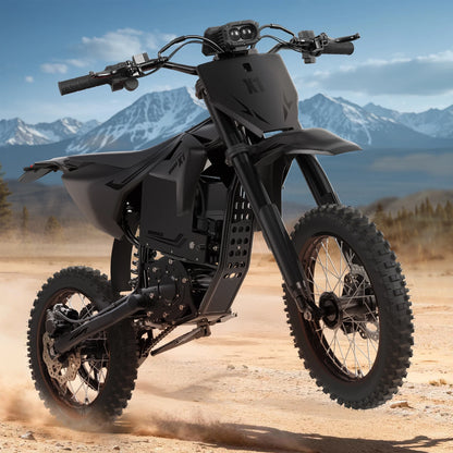 QRONGE X1 Spark Dirt Bike 4500W Peak 60 Mile Range