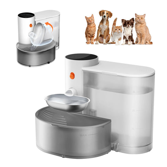 Petgravity Wireless Automatic Water Dispenser For Cats With Purification
