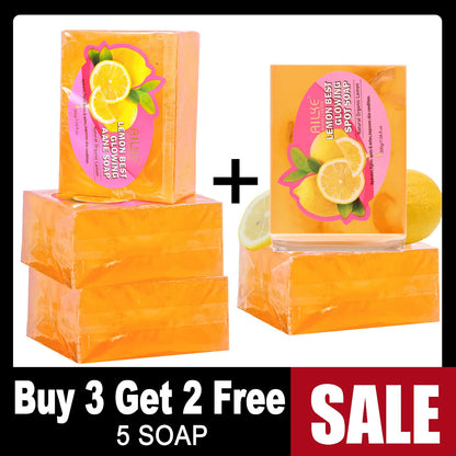 AILKE Natural Skin Brightening Set for All Skin Types, Cleaning, Dark Spots and Acne Removal, Boost Radiance, Organic, Vegan