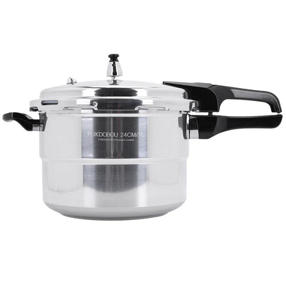 Pressure Cooker with Steaming Plate Small Pressure Cooker Household Stovetop Pressure Canner for Gas Stove Induction Cooker
