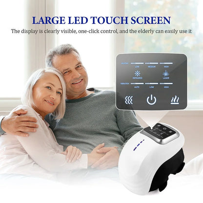 Wireless Smart Knee Massager Vibration Air Pressure Hot Compress Knee Massage Machine Electric Elbow Shoulder Knee masajeador