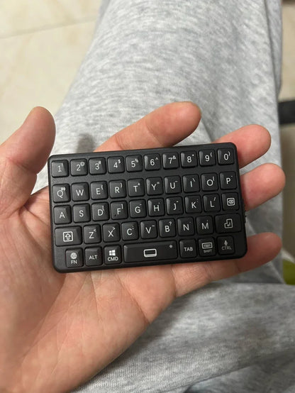 EXknight Bluetooth Mini Keyboard Magnetic Flip Case For iPhone