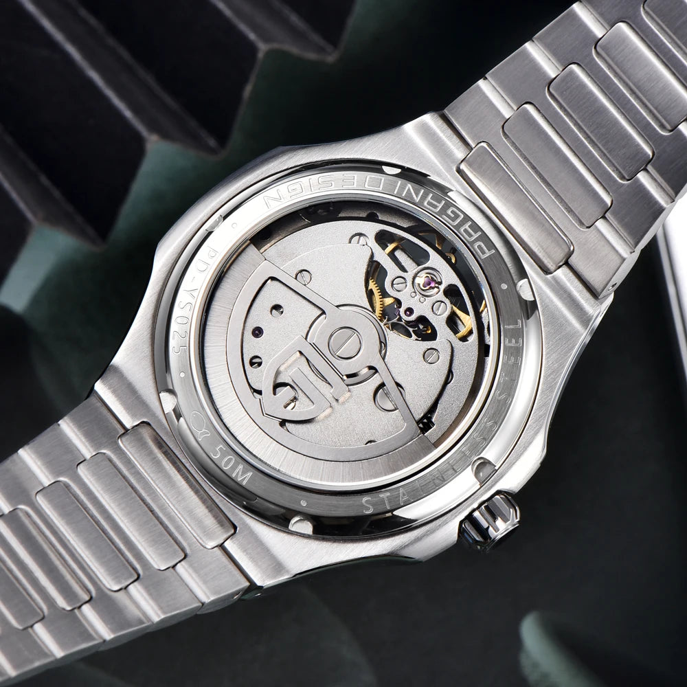 PAGANI DESIGN Skeleton Tourbillon Automatic Mens Watch