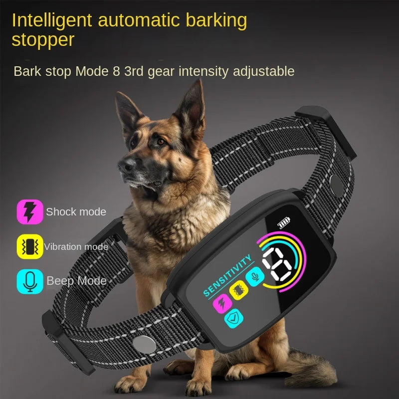 LISMD Dog Anti Barking Training Collar Waterproof Device