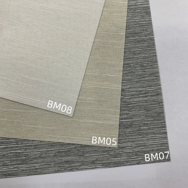 Polyester Wireless Zigbee Smart Window Shade Motorized Roller Blind Kitchen