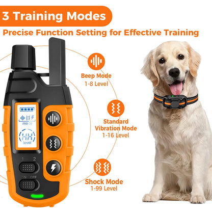 WXRPET Electric Dog Training Collar Remote Control Waterproof