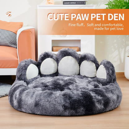 PETARTCN UltraSoft PawShaped Bed DesignedFor PetLovers Durable Breathable Comfort Cozy