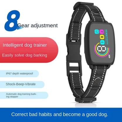 LISMD Dog Anti Barking Training Collar Waterproof Device