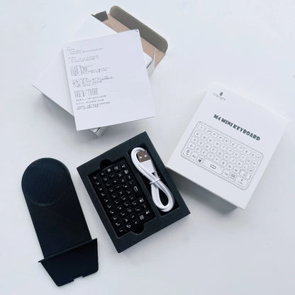 EXknight Bluetooth Mini Keyboard Magnetic Flip Case For iPhone