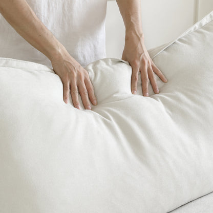 SdorensCN L Shaped Modular Sectional Sofa Breathable Linen