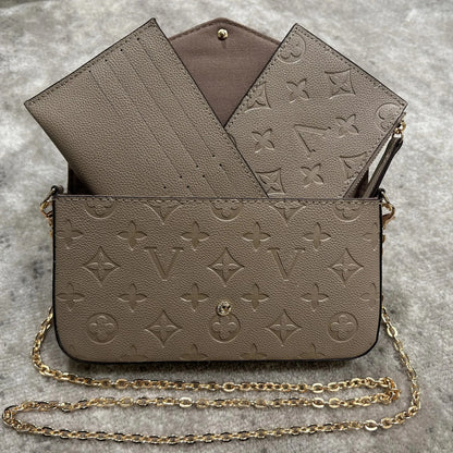 Designer Bag Embossed Flower Large Capacity Totes Fashion Sac Femme Leather Women Shoulder Bags Messenger Luxurys Handbag Ladys
