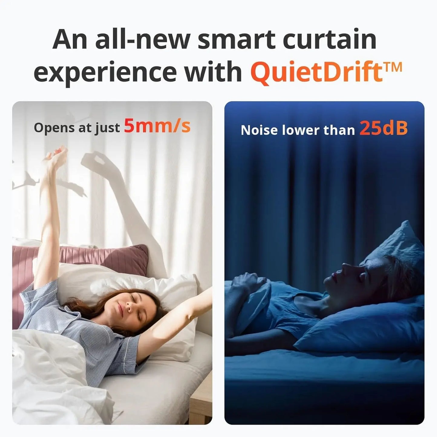 XMSJ Automatic Curtain Opener With Bluetooth App Control